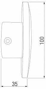 Накладной светильник Elektrostandard Mini Disc черный арт. Mini Disc черный жемчуг (MRL LED 1126)
