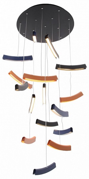Подвесная люстра Mizi`en Slim черный арт. MZ31505-16-multi