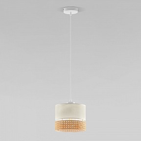 Подвесной светильник TK Lighting Paglia белый арт. 6693 Paglia