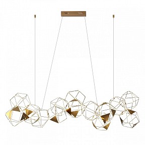 Подвесная люстра Odeon Light Trellis коричневый арт. 5086/64L