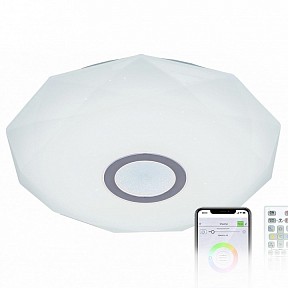 Накладной светильник Citilux Диамант Смарт серый арт. CL713A30G