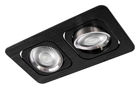 Встраиваемый светильник Loft it Trick черный арт. 10342/2 Black