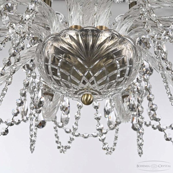 Подвесная люстра Bohemia Ivele Crystal 119 неокрашенный арт. 119/10+5/240 Pa