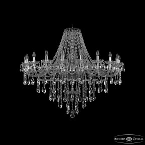 Подвесная люстра Bohemia Ivele Crystal 1415 никель арт. 1415/20/460 Ni