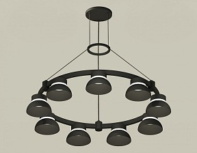 Подвесная люстра Ambrella Light XR черный арт. XR92051701