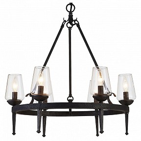 Подвесная люстра Arte Lamp 1722 черный арт. A1722SP-6BA