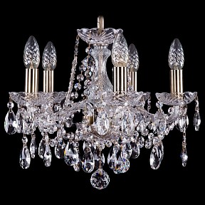 Подвесная люстра Bohemia Ivele Crystal 1413 яркие арт. 1413/5/141/Pa
