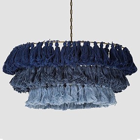 Подвесная люстра Imperiumloft Tassel латунь арт. TASSEL01
