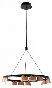 Подвесная люстра Favourite Interline черный арт. 4266-12P