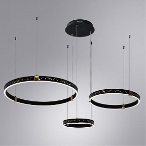 Подвесной светильник Arte Lamp Shine черный арт. A2222SP-3BK