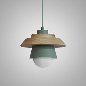 Подвесной светильник Imperiumloft Eco зеленый арт. ECO1