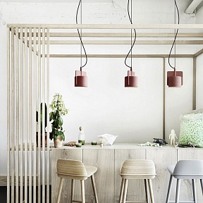 Подвесной светильник Imperiumloft SKOVL коричневый арт. SKOVL01
