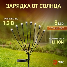 Наземный светильник Эра  хром арт. ERASF23-10