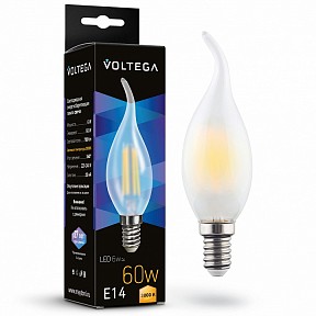 Лампа светодиодная Voltega Candel wind matt 6W  арт. 7210
