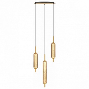 Подвесной светильник Imex PLC-7076 бронза арт. PLC-7076-340-3P-AMBER