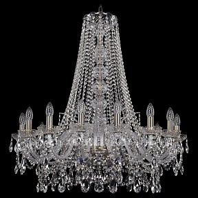 Подвесная люстра Bohemia Ivele Crystal 1411 золото арт. 1411/16/300/h-90/Pa