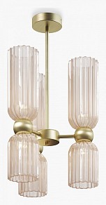 Люстра на штанге Maytoni Antic желтый арт. MOD302PL-06CG