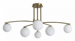 Люстра на штанге Freya Hanger желтый арт. FR5443CL-06BS