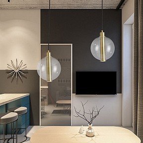 Подвесной светильник Imperiumloft  золото арт. Center01