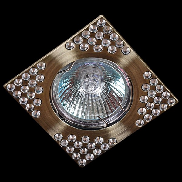 Встраиваемый светильник Sneha 1106/D-S бронза арт. 1106/D-S MR16 AB/CL
