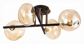 Потолочная люстра Citilux Девис коричневый арт. CL201141