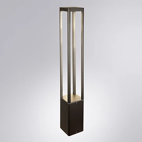 Наземный светильник Arte Lamp Pherkad черный арт. A2728PA-1BK