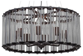 Подвесной светильник Vitaluce V5305 черный арт. V5305-1/8PL