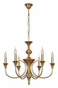 Подвесная люстра Arte Lamp Collinetta медь арт. A4094LM-6PB