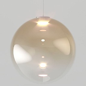 Подвесной светильник Eurosvet Wonder серый арт. 50232/1 LED янтарный