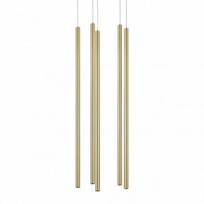 Подвесная люстра Lightstar Tubo золото арт. L5T747443