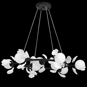 Подвесная люстра Lightstar Ceramo BW черный арт. 799097