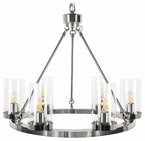 Подвесная люстра Loft it Candlelight никель арт. 10437/570
