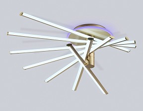 Потолочная люстра Ambrella Light COMFORT золото арт. FL6244