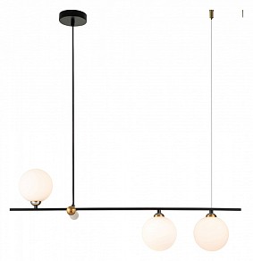Подвесной светильник Indigo Opaco черный арт. 11015/3P Black