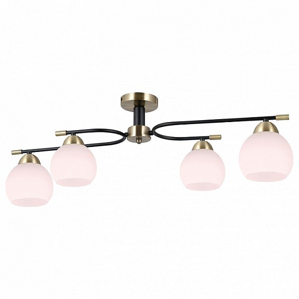 Потолочная люстра ILLUMICO LIBRA бронза арт. IL0638-4CSQ-24 AB BK LIBRA