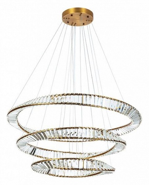 Подвесной светильник Divinare Millie желтый арт. 1136/17 SP-140