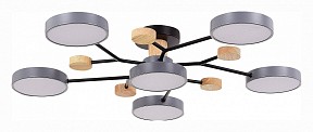Потолочная люстра EVOLUCE Faema коричневый арт. SLE6006-702-06