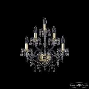 Бра Bohemia Ivele Crystal 1410 золото арт. 1410B/2+2+1/160 G V0300