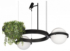 Подвесной светильник Loft it Jardin черный арт. 10121/2