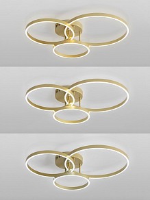 Потолочная люстра Natali Kovaltseva  золото арт. LED LAMPS 81480