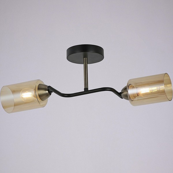 Светильник на штанге ILLUMICO Bice бронза арт. IL8148-2COU-79 BK BR Bice