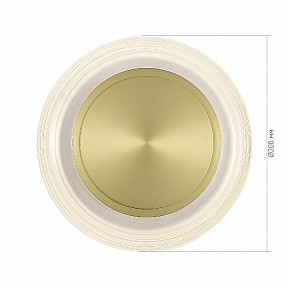Накладной светильник ST-Luce FRITTELA золото арт. SL6239.201.03