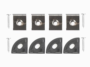 Профиль LEDS POWER СПУ1616 черный арт. 008226