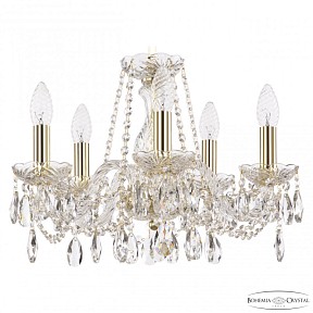 Подвесная люстра Bohemia Ivele Crystal 116 золото арт. 116/5/141 G