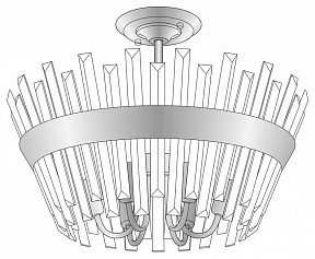 Светильник на штанге Citilux Вестерос серый арт. CL307160