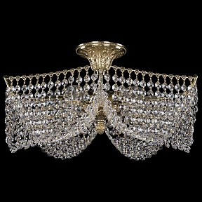 Светильник на штанге Bohemia Ivele Crystal 7718 золото арт. 77181/49 G