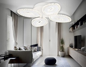 Потолочная люстра Ambrella Light FA белый арт. FA4012