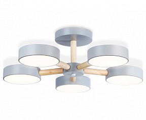 Люстра на штанге Ambrella Light FL дерево арт. FL4826