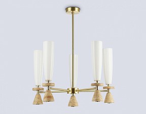 Люстра на штанге Ambrella Light LH золото арт. LH75371