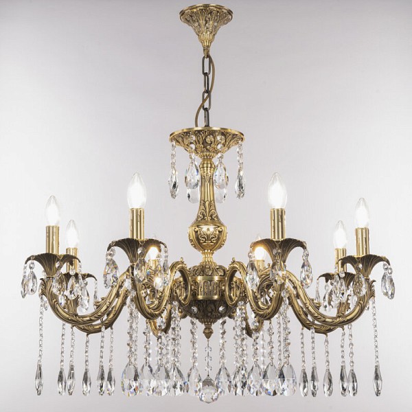 Подвесная люстра Bohemia Ivele Crystal AL7901 золото арт. AL79101/8/250 A FP